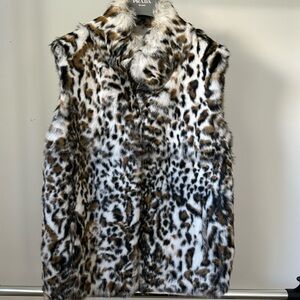 Natural Rabbit Fur vest by Neiman Marcus Sz M